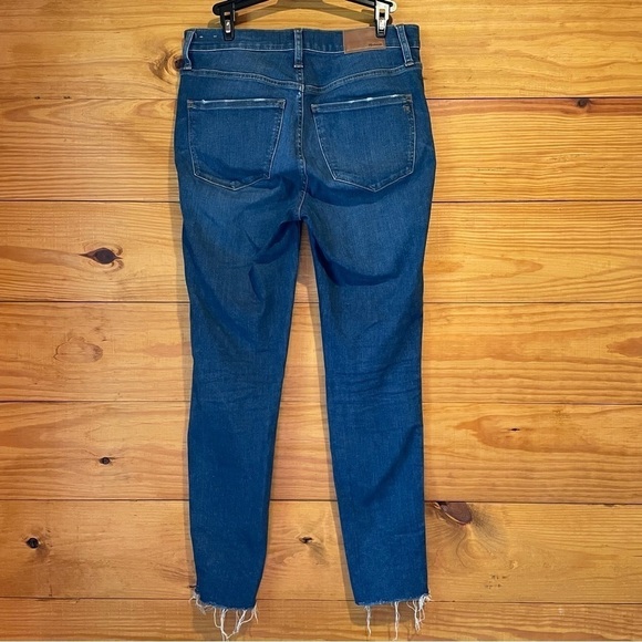 Madewell 10” High Rise Button Fly Skinny Jeans in Hanna Wash 28 - Picture 7 of 15